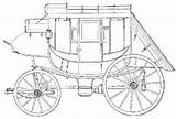 Stagecoach Coloring Pages sketch template