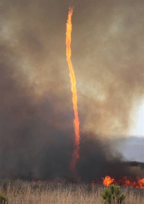 Fire Tornado Warning Issued in California Following Intense Wildfires