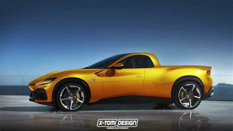 Ferrari Purosangue Truck Rendering Imagines The Dream Ute