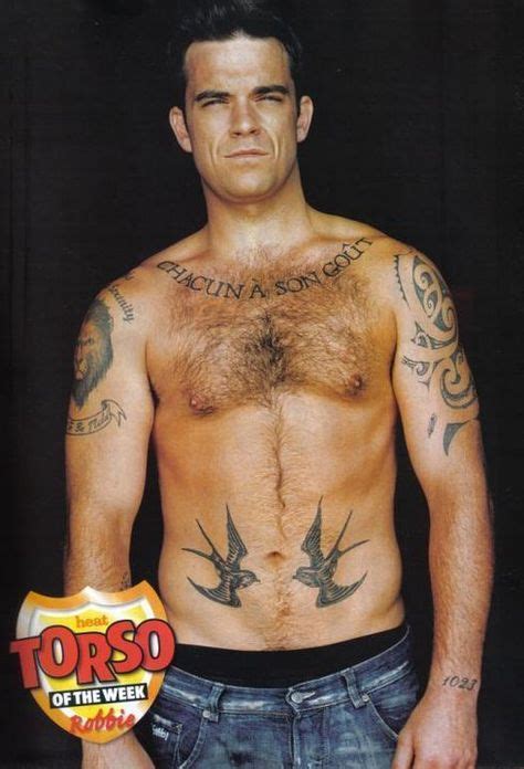 robbie | Robbie williams tattoos, Robbie williams, Celebrities