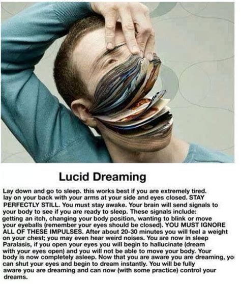 Let your sleep take over; | Lucid dreaming, Lucid dreaming tips, Lucid