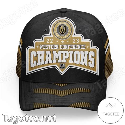 Vegas Golden Knights 22-23 Western Conference Champions Cap - Tagotee