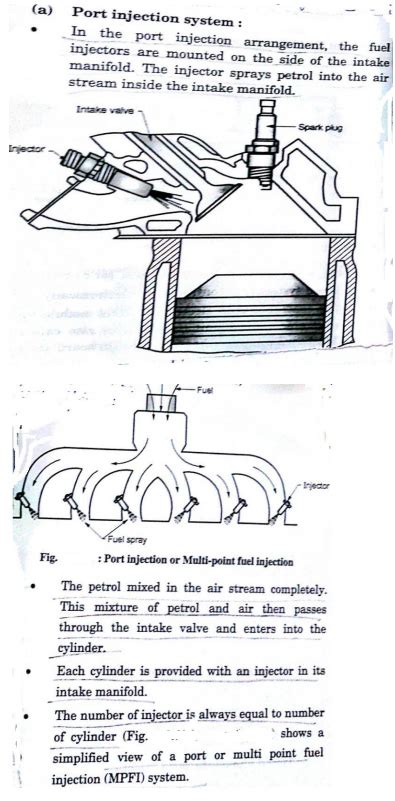 What is MPFI ? Explain any one MPFI system with neat sketch | Mechanical Engg Simple Notes ...