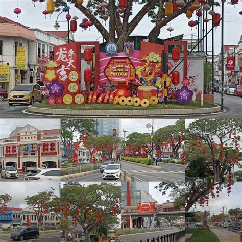 2024 CNY Decorations in Miri High Street - Miri City Sharing