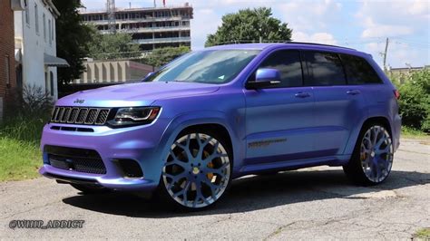 WhipAddict: 2019 Jeep Cherokee Trackhawk on Forgiato Drea 26s Custom ...