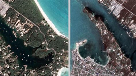 Dramatic Before and After Satellite Photos from the Bahamas | The Weather Channel