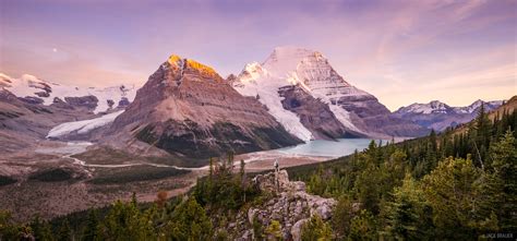 Mount Robson Sunset Panorama | Mount Robson, BC, Canada | Mountain Photography by Jack Brauer