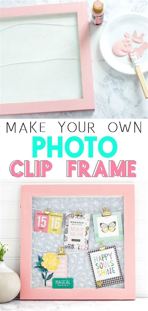 DIY Photo Clip Frame