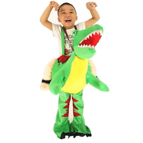 Aliexpress.com : Buy Adult Kids Men Dinosaur Costume Birthday Party Fancy Dress Ride on Dino T ...