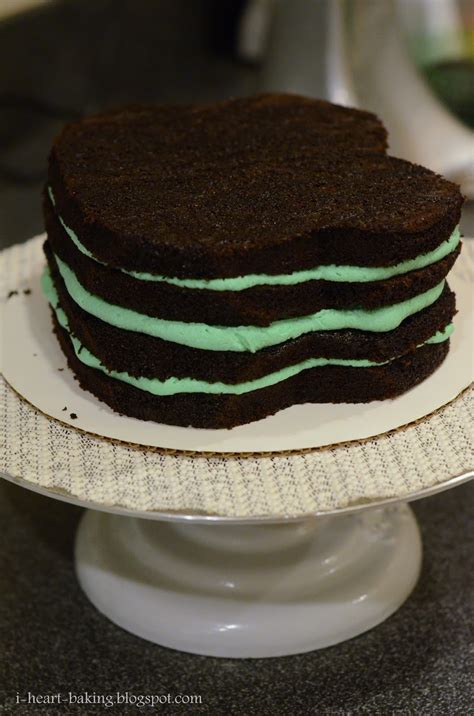 i heart baking!: mint chocolate keroppi cake