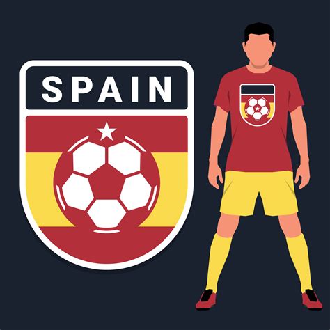 Spainish Soccer Championship Emblem Design Template Set 209127 Vector ...