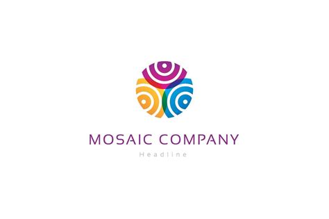 Mosaic company logo. | Mosaic company, Minimal logo design inspiration, Professional logo design