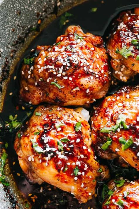 Instant Pot Sticky Chicken Thighs - Tender, deliciously juicy,… | Instant pot chicken thighs ...