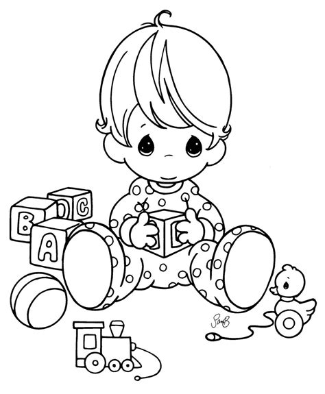 Free Baby Girl Coloring Pages To Print, Download Free Baby Girl ...