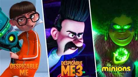 Evolution of Villains in Despicable me & Minions (2010 - 2022) - YouTube