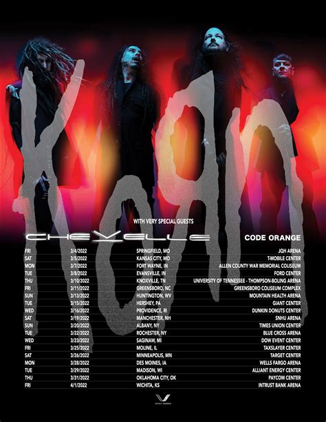 Korn Announces 2022 U.S. Tour Dates: See the List