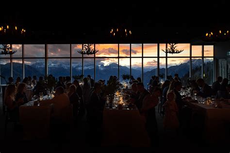 Sky Bistro Banff Gondola Wedding in Banff National Park — Wild Alpine ...