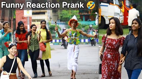 Best Reaction Prank On Girls 😳 | Funny Reaction Prank 😂 | Epic Reaction ...