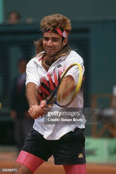 Andre Agassi 1990 Photos and Premium High Res Pictures - Getty Images