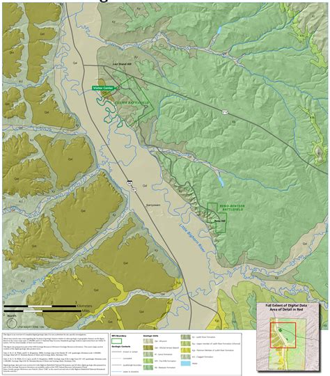 Little Bighorn Maps | NPMaps.com - just free maps, period.