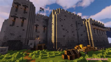 Medieval Fort Map (1.21.3, 1.20.1) - Fortified Castle For Your Kingdom ...