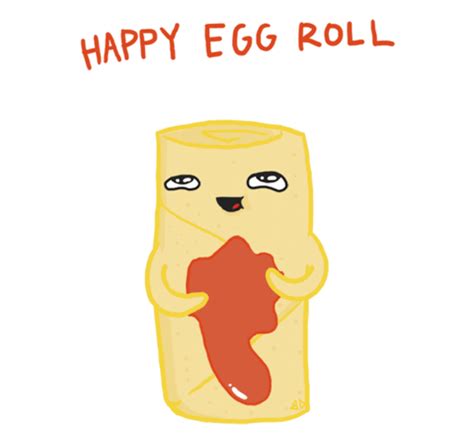 Egg Roll Drawing