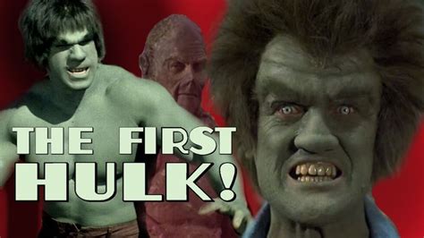 The First Hulk TV Facts | First hulk, Hulk tv, Hulk