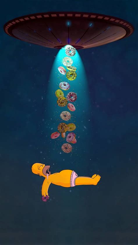 Homer Simpson Donut Wallpapers - Top Free Homer Simpson Donut Backgrounds - WallpaperAccess