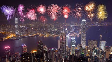 Hong Kong Fireworks – Bing Wallpaper Download