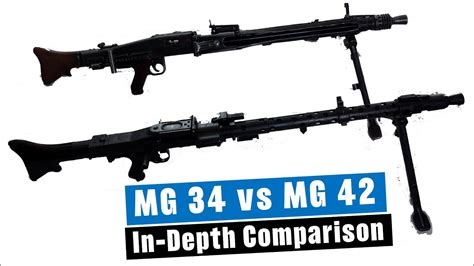 MG42 vs. MG34 - In-depth Discussion - YouTube