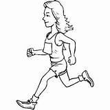 Runner Girl Coloring Pages For Girls Disney Free  sketch template