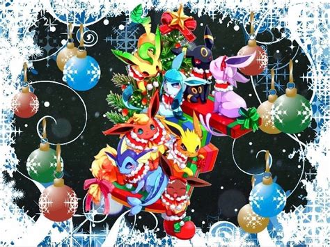 Pokemon Christmas Wallpapers - Top Free Pokemon Christmas Backgrounds ...