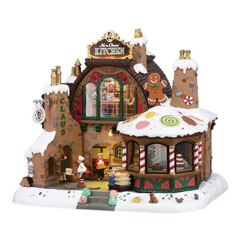 Mrs. Claus Kitchen | Lemax Christmas Villages - Christmas Village ...