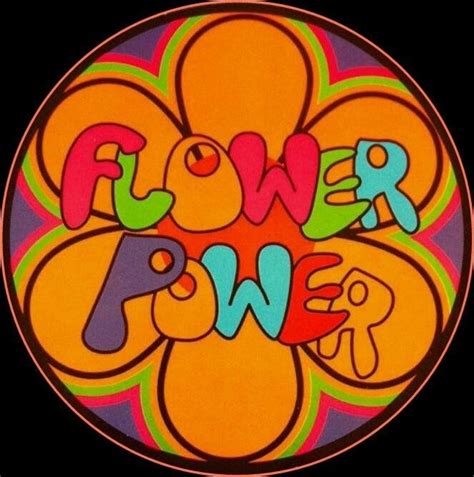 Flower Power 60s Hippie Art - Flowers Power Photos