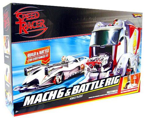 Speed Racer Mach 6 Battle Rig Deluxe Vehicle Mattel Toys - ToyWiz