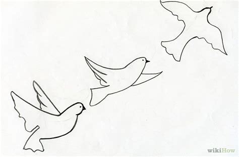 Simple Bird Drawing Flying at GetDrawings | Free download