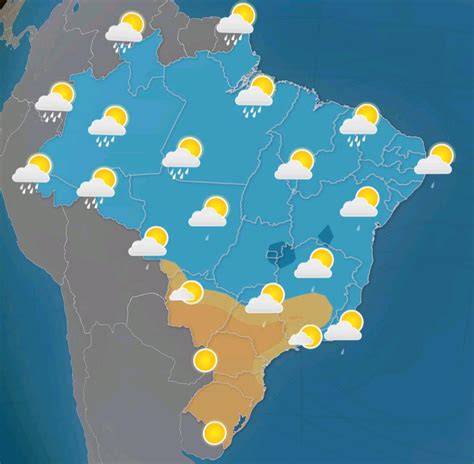 Previsão do tempo indica mais de 100mm nos próximos 5 dias; veja onde!