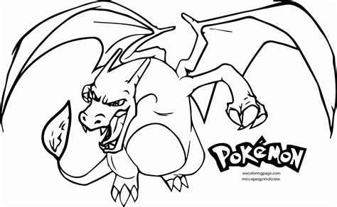 Free Pokemon Coloring Page Charizard, Download Free Pokemon Coloring ...