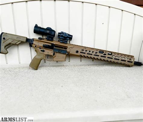 ARMSLIST - For Sale: Sig Sauer MCX Virtus Patrol FDE