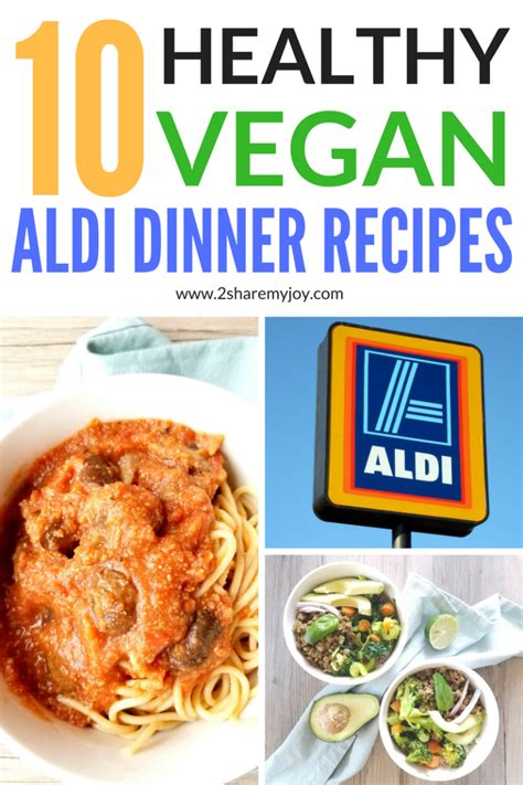 10+ Healthy Vegan ALDI Recipes You Need to Try! in 2021 | Aldi recipes ...