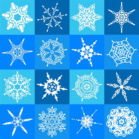 Snowflake Pattern Free Stock Photo - Public Domain Pictures