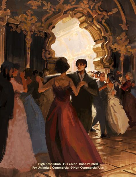 Full Page Art - Ballroom Dance - Lore Wise Games | Fantasy Stock Art ...