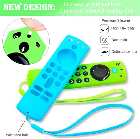 [2 Pack] Pinowu Remote Cover Compatible with Fire TV Stick 4K / 4K Max ...