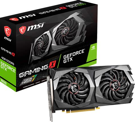 Best Buy: MSI GeForce GTX 1650 Gaming X 4GB GDDR5 PCI Express 3.0 ...