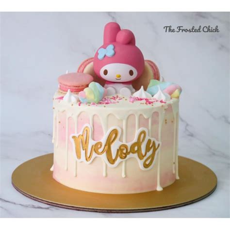 Melody Bunny Drip Cake