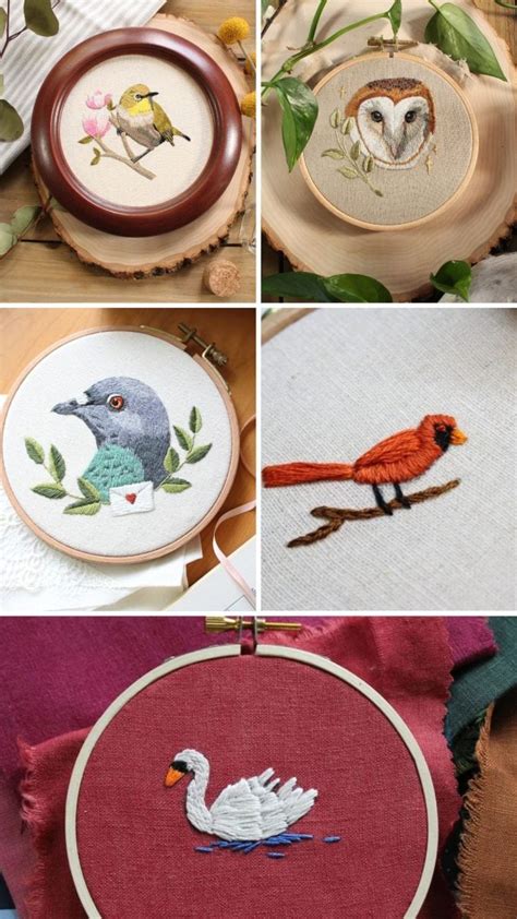 17 Im-peck-able Bird Embroidery Patterns