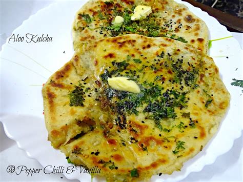 Amritsari Kulcha /Aloo Kulcha | Pepper, Chilli and Vanilla