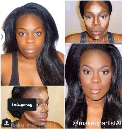 Le conturning | Contour makeup, Contour for dark skin, Natural makeup tips