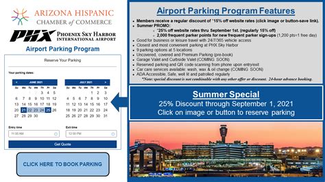 Phoenix Sky Harbor International Airport - Parking - Arizona Hispanic ...