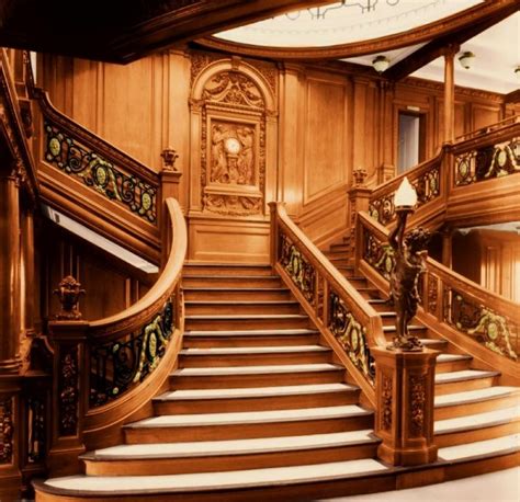 Photos of the interior of the titanic